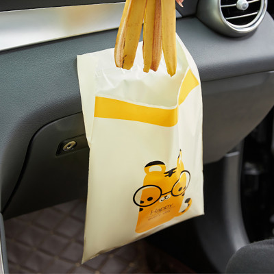 Plastic Car Trash Bag Adhesive Garbage Bag Leak Proof Trash Bag for Kitchen Office Car Seat Car Garbage Bag