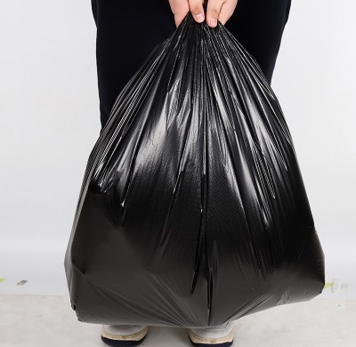 Hot Selling Big Black Garbage Bag Garbage Bag Heavy Duty Trash Can Liners Disposable Plastic Garbage Bag