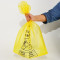 Large Capacity Medical Waste Bags | Durable, Waterproof, Leak proof, Anti fouling | Medical Waste Plastic Bags | Used for Biohazardous Disposal Medical Waste Plastic Trash Bags on Roll for Medical Infectious Waste | Support customization