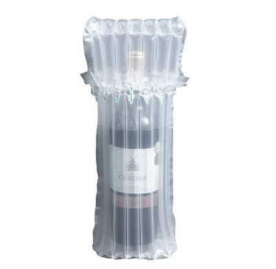 Air Column Bags Inflatable Packaging Air Column Bags For Wine Bottles Anti Crushing With Different Size