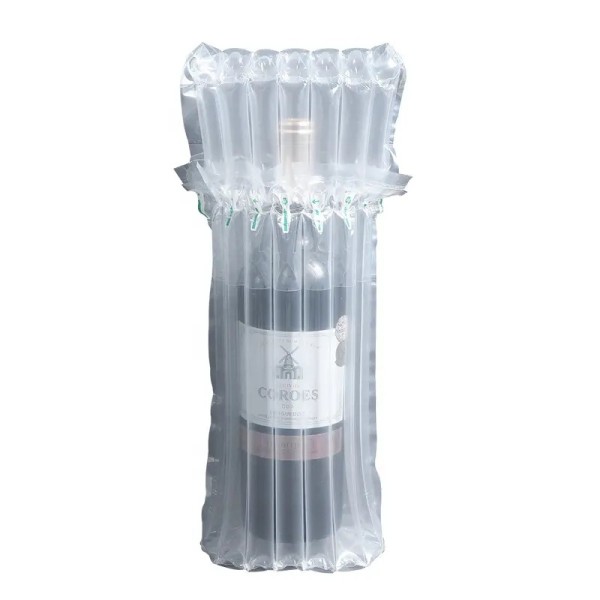 Air Column Bags Inflatable Packaging Air Column Bags For Wine Bottles Anti Crushing With Different Size