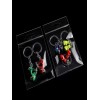 Custom OPP Plastic Head Card Header Bag Small Object Packaging Self Adhesive Bag