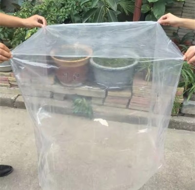Coustomized Plastic Pallet Covers LDPE Compostable Waterproof Reusable Plastic Pallet Cover