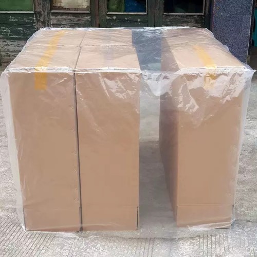 Big Size Clear Ldpe Bag Plastic Liner Pallet Cover Bin Liner Box Manufacturer Square Bottom Bag Heat Seal Transparent Accept