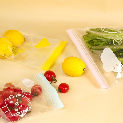 Fresh-Keeping Bag Leakproof Freezer Reusable Bag Fruit Vegetable Food Sealed Bag