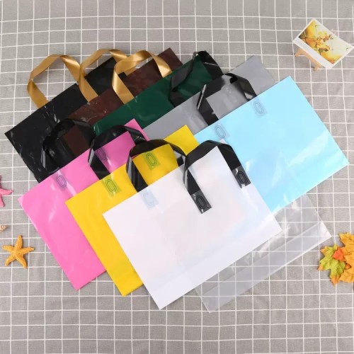 Tote Recyclable Plastic Carrier Bag Hot Sale Tote Bag Eco Reusable Bag Laminated Plastic Shopping Bag