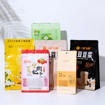 Standing bag with window zipper bag | Leak proof and waterproof | Mylar bag plastic bag | Suitable for Packaging Pouch Bag Resale Matte Plastic Stand Up Pouch Zip Lock bag | Support customization