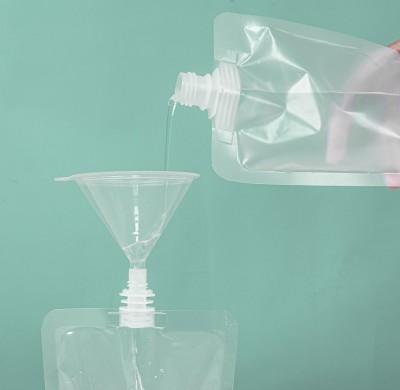 Biodegradable Food Grade Juice Tea Drink Stand Up Spout Pouch Water Bottle Liquid Food Packaging Bags Water Pouch