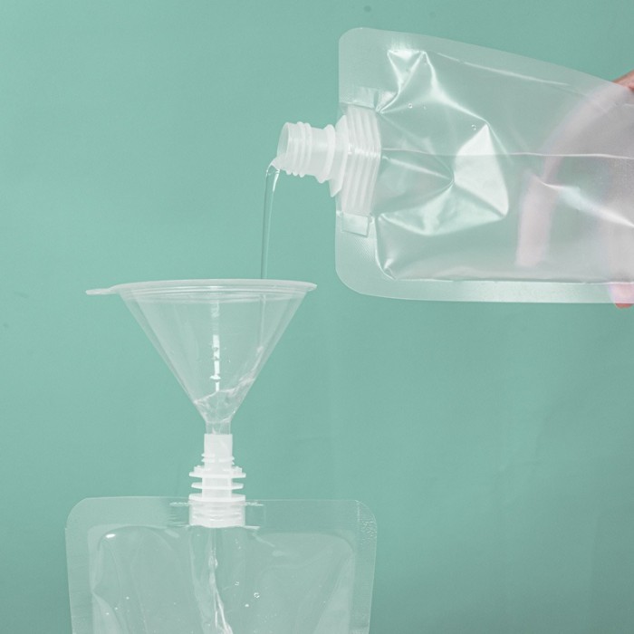Biodegradable Food Grade Juice Tea Drink Stand Up Spout Pouch Water Bottle Liquid Food Packaging Bags Water Pouch