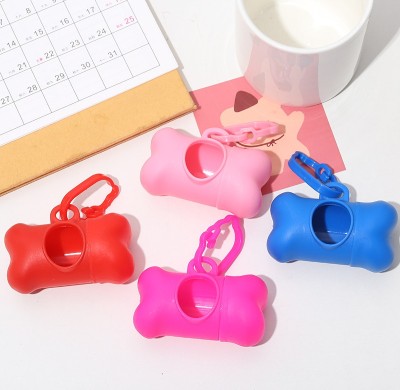 Dog Poop Waste Bag Holder Dog Poop Bags Biodegradable Portable  Outdoor Retractable Leash Dog Poop Bag Holder Dispenser