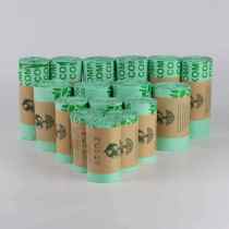 Biodegradable Trash Bag Large | Waterproof, Leak proof, Durable | Plastic Garbage Bags | Used for Strong Eco Friendly Garbage Bags Can Bin liner Heavy Duty Reuse Trash Bags | Supports Customization