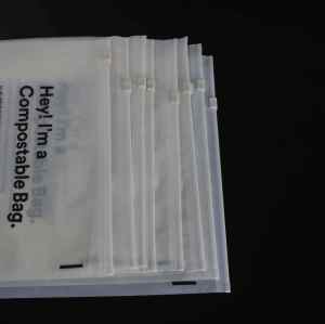 Clothing  Zipper Bag | Waterproof and stain resistant | Transparent plastic zipper clothing bag | Used for express transportation of Underwear T-shirts | Support OEM ODM