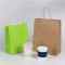 Eco Friendly Kraft Paper Bags | Portable and Durable | Kraft Paper Bags | Shopping Bags for Coffee Snacks and Gift Carrier for Food | Support Customization