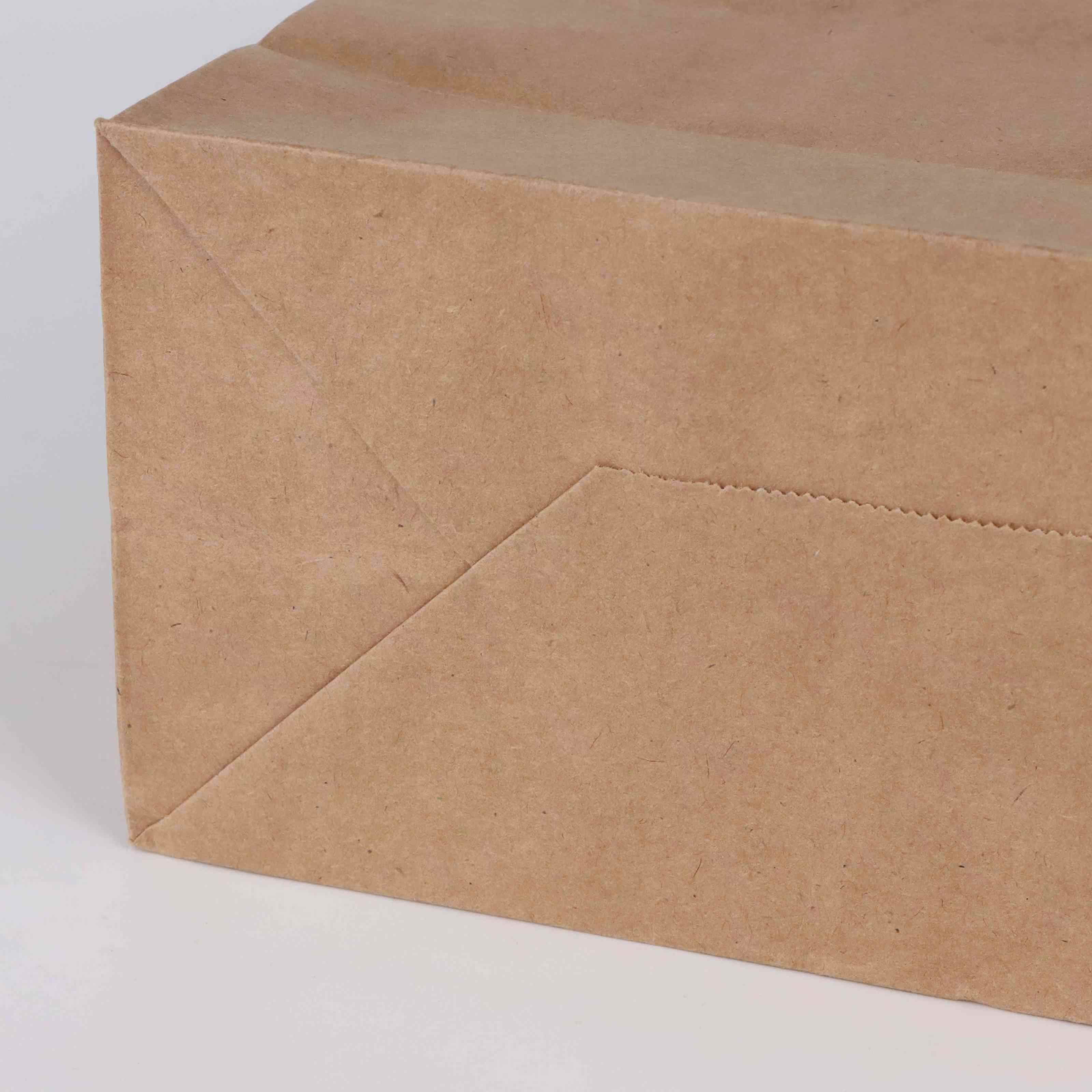 Solid Bottom Kraft Paper Bag