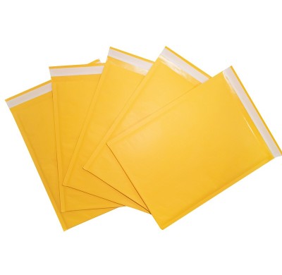 Custom Eco Friendly Kraft Bubble Mailer Compostable Kraft Bubble Mailer Bag Envelopes Padded Shipping Courier Bag