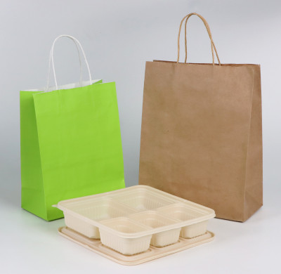 Custom Food Kraft Paper Bags Stand Up Kraft Paper Bag Kraft Paper Bag with Your Own Logo