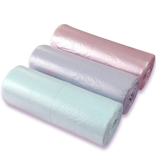 Disposable Thickened Garbage Vest-style Garbage Can Storage Bags Household Kitchen Cleaning Plastic Bag Rolls Trash Bags