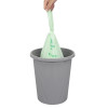 Large Garbage Bags Hand Pouch Vest Garbage Bags Wholesale Black Plastic Trash Refuse Bags Sacks for Household