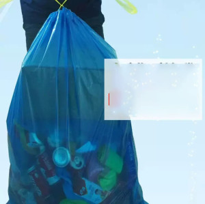 Aviation Drawstring Trash Bag | Anti fouling, Leak proof, Waterproof | Trash Bags Plastic Drawstring Garbage Bag | Used for Industrial Garbage Bag | Supports Customization
