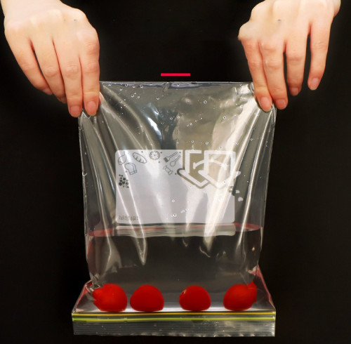 Fresh Keeping Bag | Self sealing Waterproof Leakroof | Kitchen Sandwich Reusable Silicone Food Storage Bag | Used for preserving food, vegetables, and fruits | Supports customization