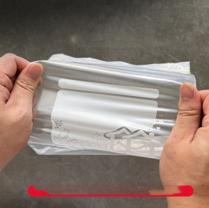 Moisture Proof Fresh Preserving Bags | Leak proof and Freshly Preserving | Self Seal Plastic Packaging Transparent Double Zipper Pe | Used for Resale Food Bags Keep Fresh Freezer Bags | Supports Customization