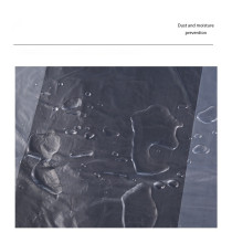 Gusted Pallet Cover Sheets Waterproof Pallet Cover | Waterproof and Anti Staining | Gusted Pallet Cover Sheets Waterproof Pallet Cover | Used for Cousitized Plastic Pallet Cover Industrial Dust Proof Big Square Bottom | Supports Customization