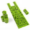 Biodegradable Dog Waste Dog Poop Bags | Waterproof, Leak proof, Anti fouling | Plastic Garbage Bags | Used for Dog Poop Bags Biodegradable Dog Waste Dog Poop Bags | Supports Customization