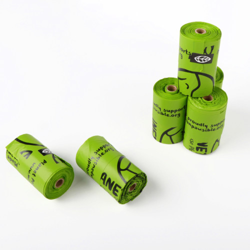 Biodegradable Dog Waste Dog Poop Bags | Waterproof, Leak proof, Anti fouling | Plastic Garbage Bags | Used for Dog Poop Bags Biodegradable Dog Waste Dog Poop Bags | Supports Customization