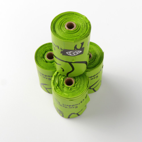 Biodegradable Dog Waste Dog Poop Bags | Waterproof, Leak proof, Anti fouling | Plastic Garbage Bags | Used for Dog Poop Bags Biodegradable Dog Waste Dog Poop Bags | Supports Customization