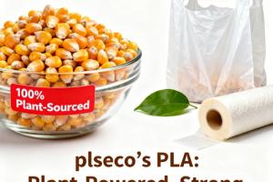 Core Raw Materials for Biodegradable Plastic Bags: PLA, PBAT & Starch-Blends by plseco