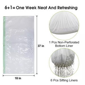 Custom OEM Cat Litter Bags - Pull Resistant Drawstring | High-Quality PET Material | Ideal for Filtering Cat Litter & Feces | ODM Services Available | Wholesale Options for Distributors in Japan, North America, Western & Eastern Europe, Oceania