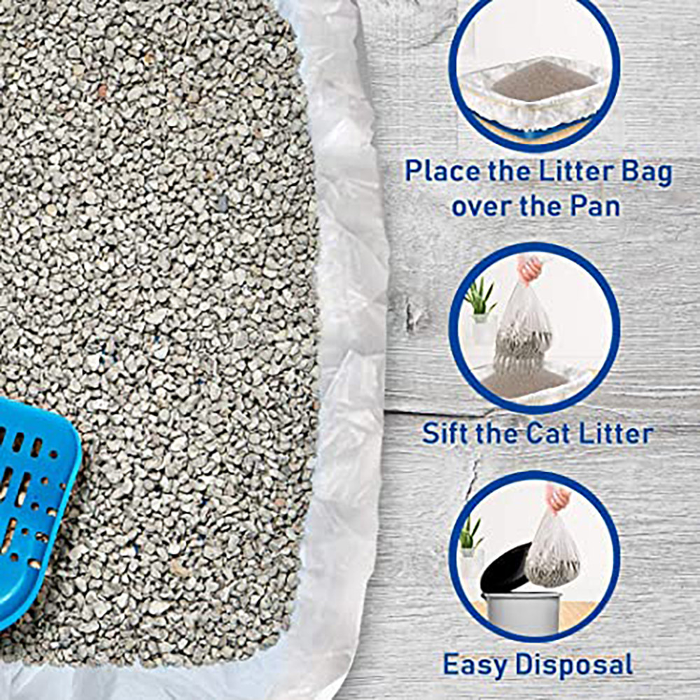 Cat Litter Liner Tearing Demo Diagram
