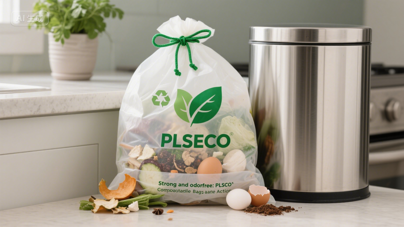 PLSECO's T-V Austria Certified Compostable Bags: Advantages and Versatile Use Cases