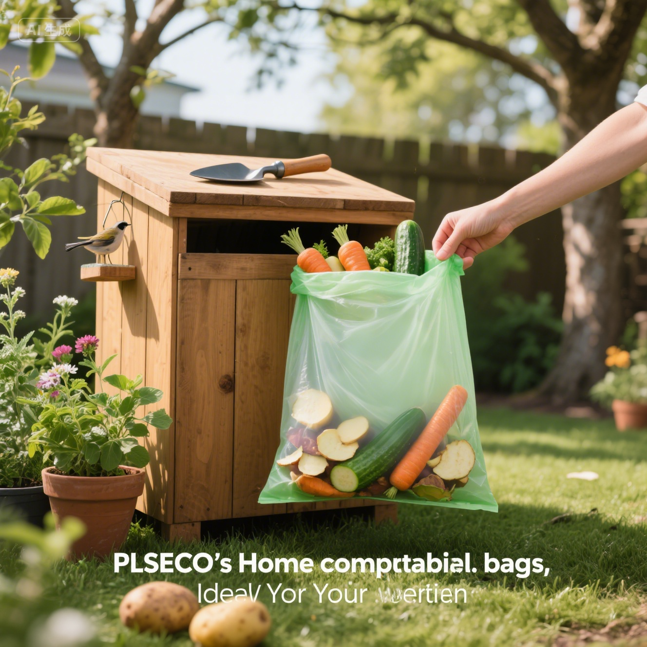 PLSECO's Compostable Bags: Industrial vs Home Composting Options