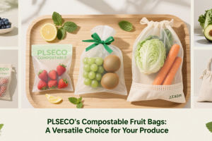 PLSECO's Compostable Produce Bags: A Sustainable Alternative to Plastic in Grocery Stores