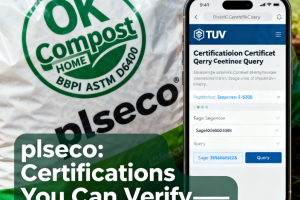 Community Sustainability: plseco’s Compostable Bags as Everyday Essentials