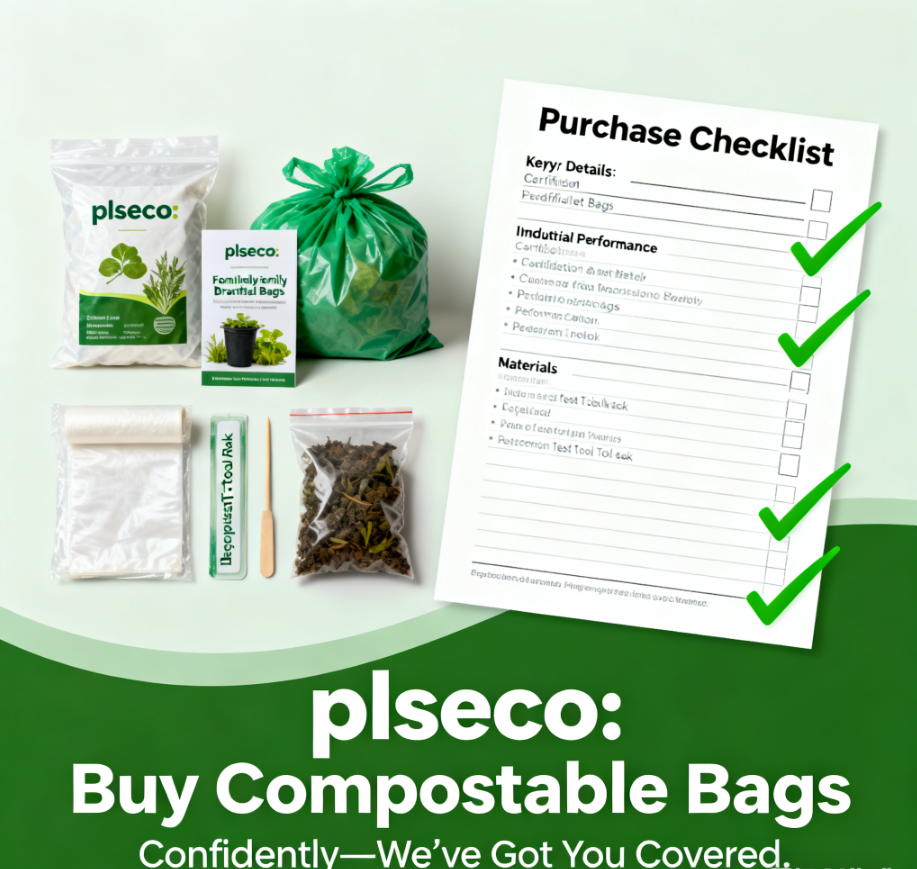 6 Noteworthy Details When Buying Compostable Plastic Bags: A Guide by plseco