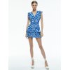 Custom Summer Belt Short Dress | 2024 New Designed Style Women Cotton Printed Summer Belt Short Dress