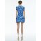 Custom Summer Belt Short Dress | 2024 New Designed Style Women Cotton Printed Summer Belt Short Dress