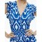Custom Summer Belt Short Dress | 2024 New Designed Style Women Cotton Printed Summer Belt Short Dress