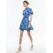 Custom Summer Belt Short Dress | 2024 New Designed Style Women Cotton Printed Summer Belt Short Dress