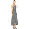 Custom Summer Checked Dress | 2024 New plaids long  Dress Check Mix Ruched Long Slip Dress
