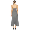 Custom Summer Checked Dress | 2024 New plaids long  Dress Check Mix Ruched Long Slip Dress