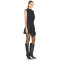 Custom women Dress | High Neck Sleeveless Tie Waist Elegant Formal Dresses For Office Women Casual Dresses