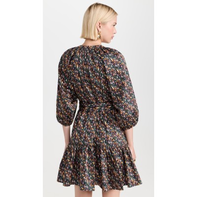 High Waist Fashion Spring Long Sleeve Floral Maternity Casual V Neck Ruffled Shirt Dresses With Belt Tiered Skirt