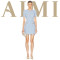 New arrivals fashion elegant slim fit bodycon women Jewel Button Viscose knit Mini Dress