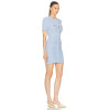 New arrivals fashion elegant slim fit bodycon women Jewel Button Viscose knit Mini Dress