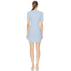 New arrivals fashion elegant slim fit bodycon women Jewel Button Viscose knit Mini Dress