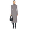 Custom women fashion sweater clothing bodycon high neck long sleeve casual knitted mini long sweater dress