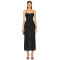Custom Luxury Sleeveless Gowns Corset Dress Flower Lace Trim Evening Long Dresses For Women